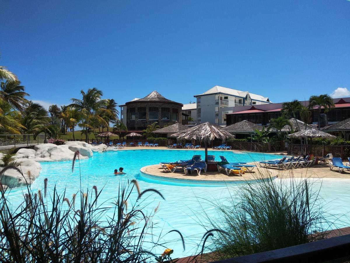 Studio Avec Grande Piscine, Plage Cannelle Caraibes Saint-Francois  Ngoại thất bức ảnh