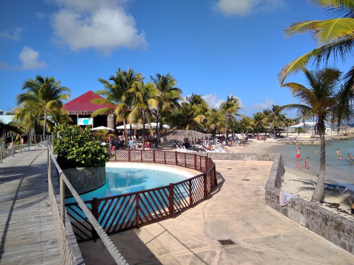Studio Avec Grande Piscine, Plage Cannelle Caraibes Saint-Francois  Ngoại thất bức ảnh