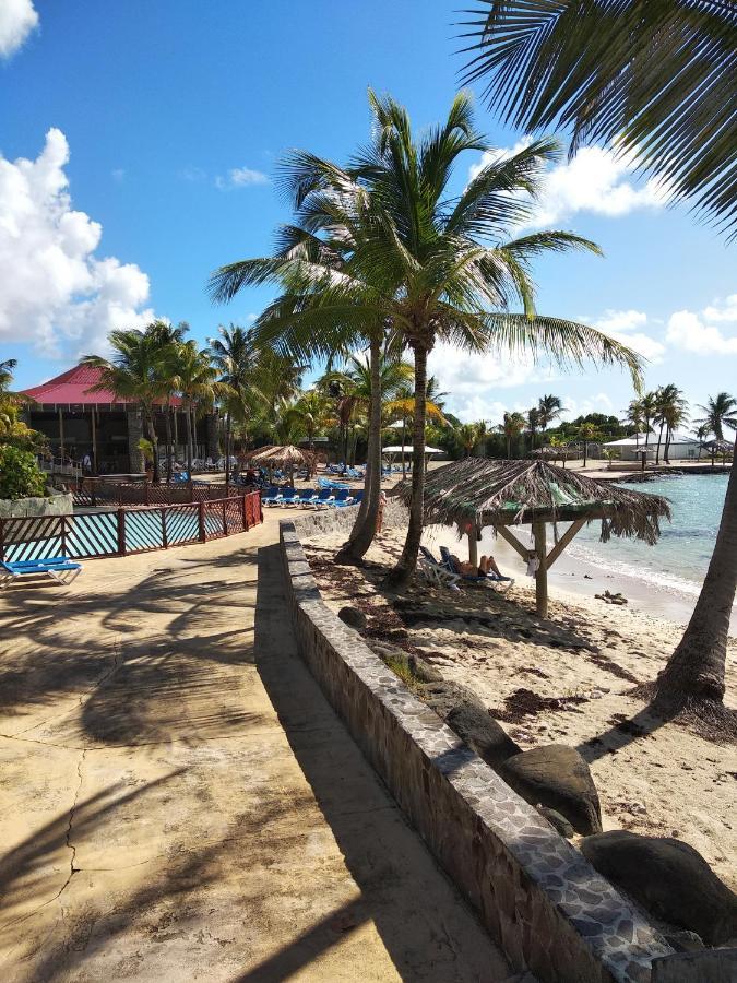 Studio Avec Grande Piscine, Plage Cannelle Caraibes Saint-Francois  Ngoại thất bức ảnh