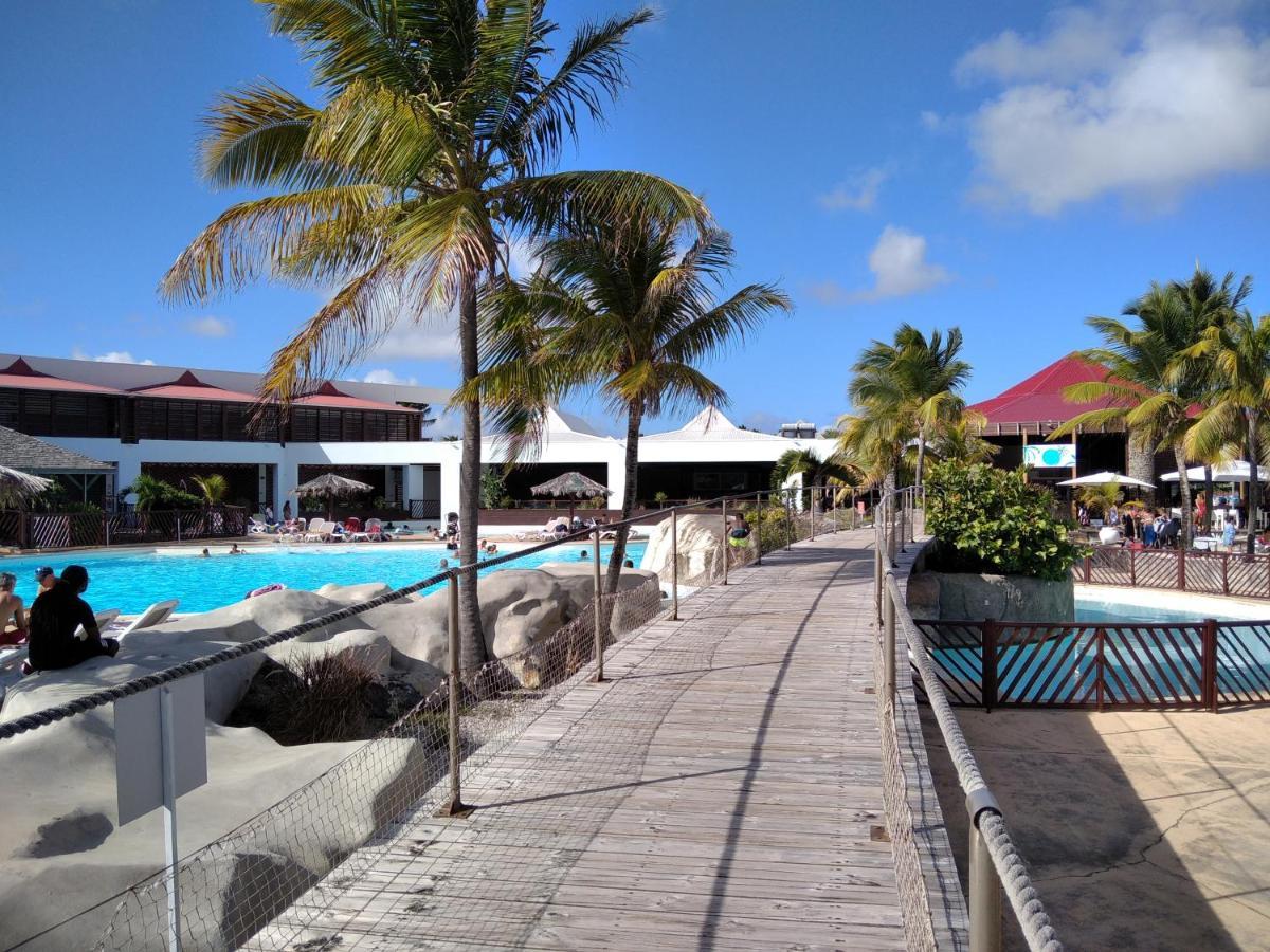 Studio Avec Grande Piscine, Plage Cannelle Caraibes Saint-Francois  Ngoại thất bức ảnh