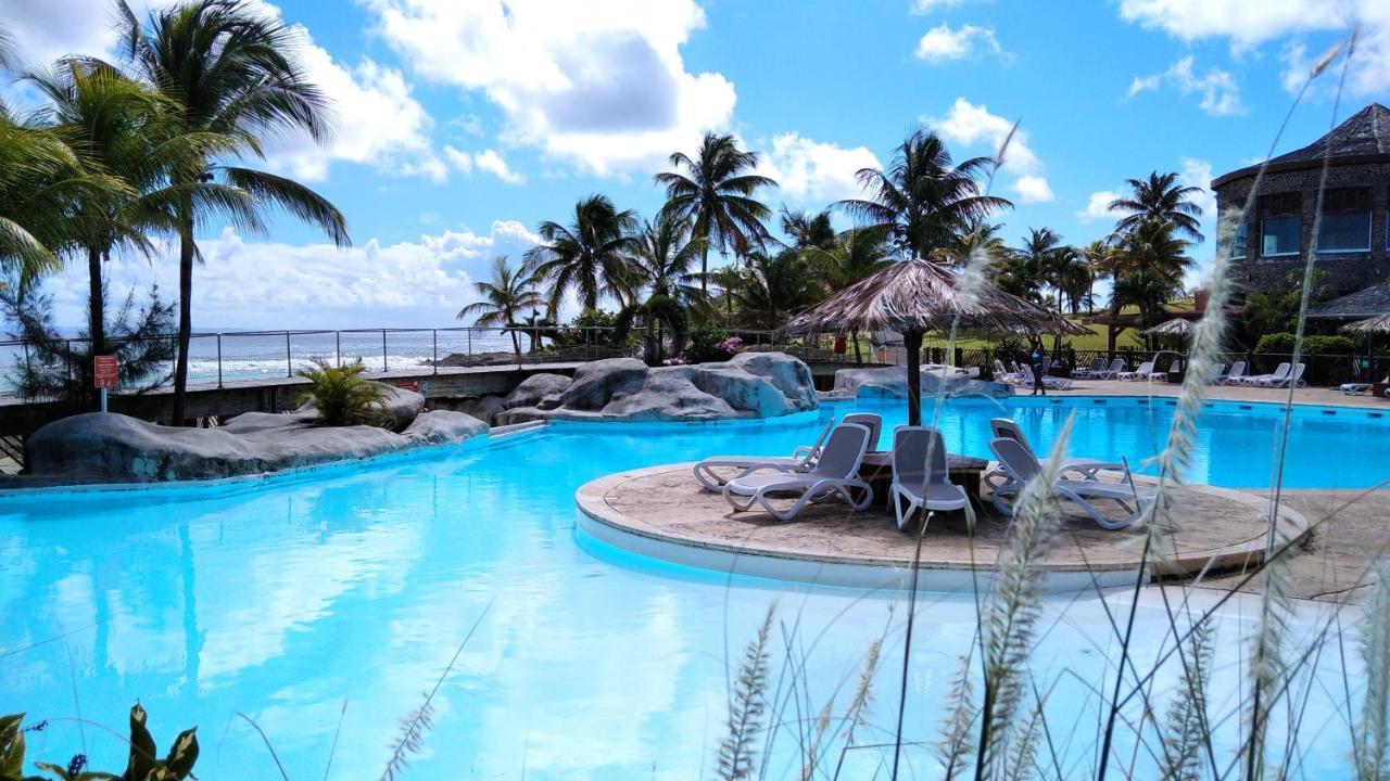 Studio Avec Grande Piscine, Plage Cannelle Caraibes Saint-Francois  Ngoại thất bức ảnh